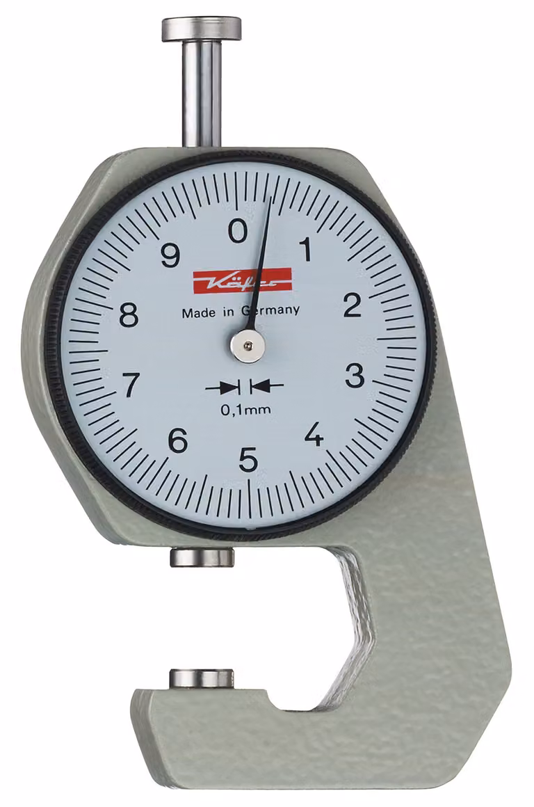 KÄFER Spessimetro tascabile K 15 0-10mm Abl. 0,1mm piano 6,35mm - 20001