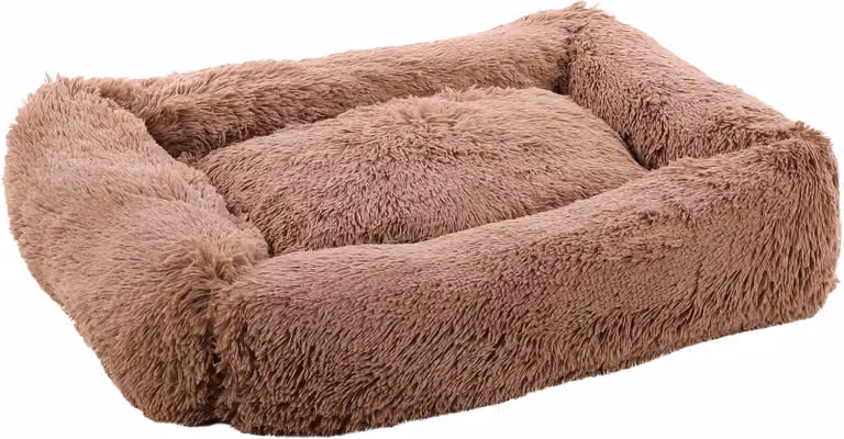 Cestino Flamingo Krems rettangolare con cerniera taupe, dimensioni: 80 x 65 x 20 cm