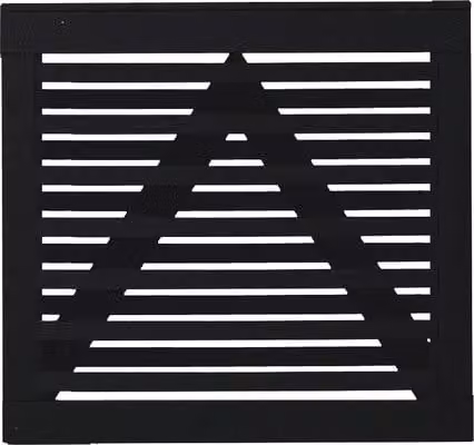 Porta Plus Osaka 100 x 93 cm RAL 9005 Nero