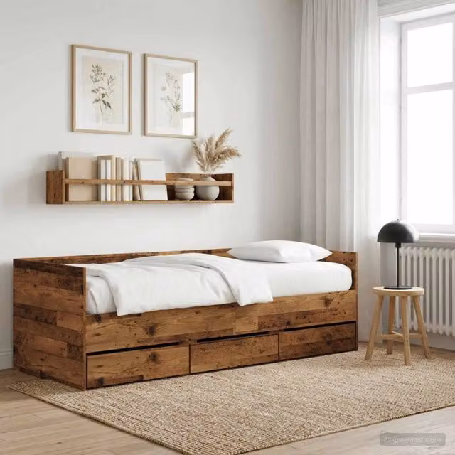 Daybed con cassetto Legno antico Legno ingegnerizzato 3429632