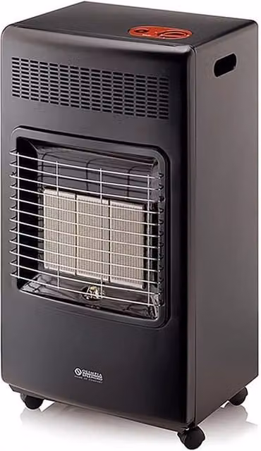 Trade Shop - Stufa A Bombola Gas 15kg In Metallo Con Piastre In Ceramica 3 Potenze 4200w -
