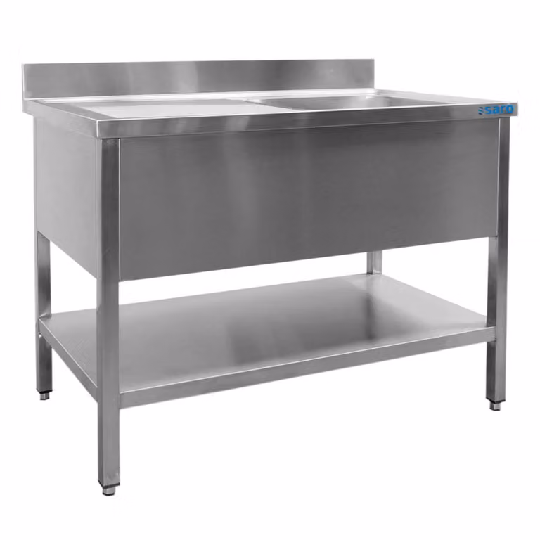 Mobile lavello Saro, 1 vasca, lato destro - L 1400 x 600 mm
