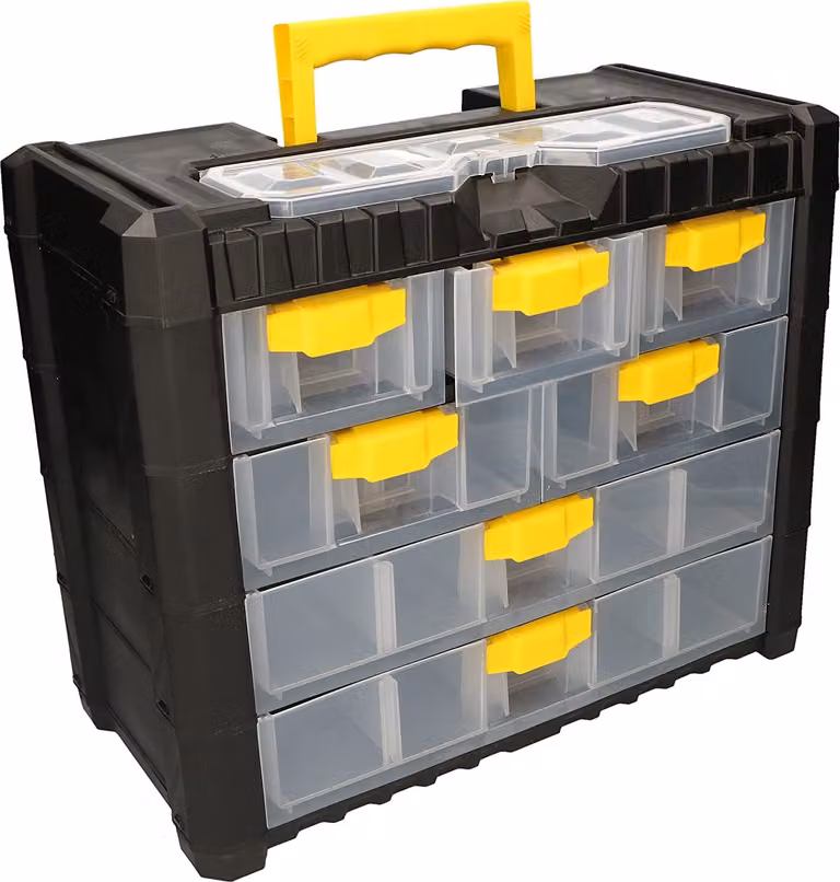 KOTARBAU® Magazzino per minuteria 3K2M2G Cassetta porta attrezzi per officina