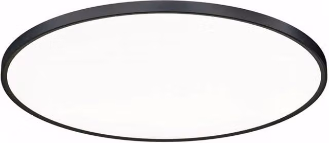 Plafoniera rotonda LED Gealuce serie GPL 50W con tecnologia CCT, colore nero, in materiale termoplastico per installazione interna