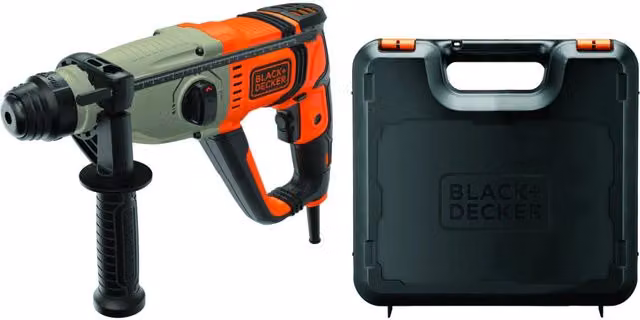 Martello tassellatore e demolitore SDS Plus Black+Decker 800W 2.2J colore nero – 3