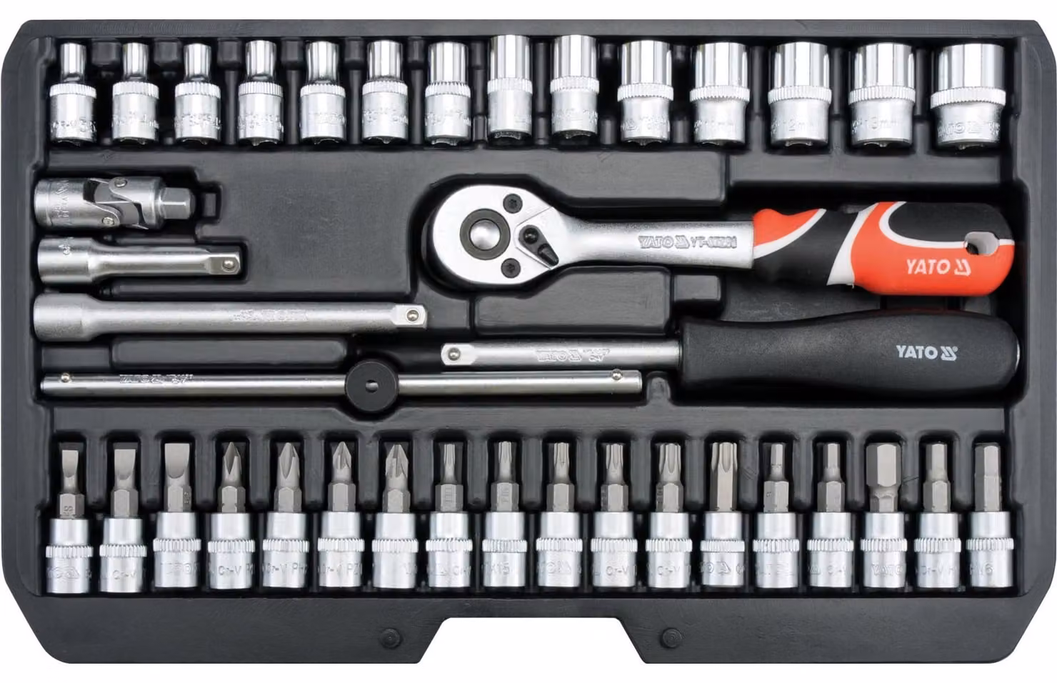 Set di utensili da 1/4", 38 pezzi.