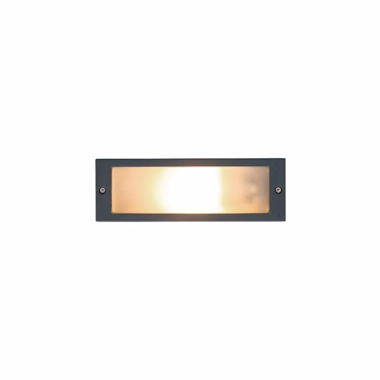 Lampada da esterno per facciata e giardino a LED Nowodvorski INA, grafite e alluminio 4907