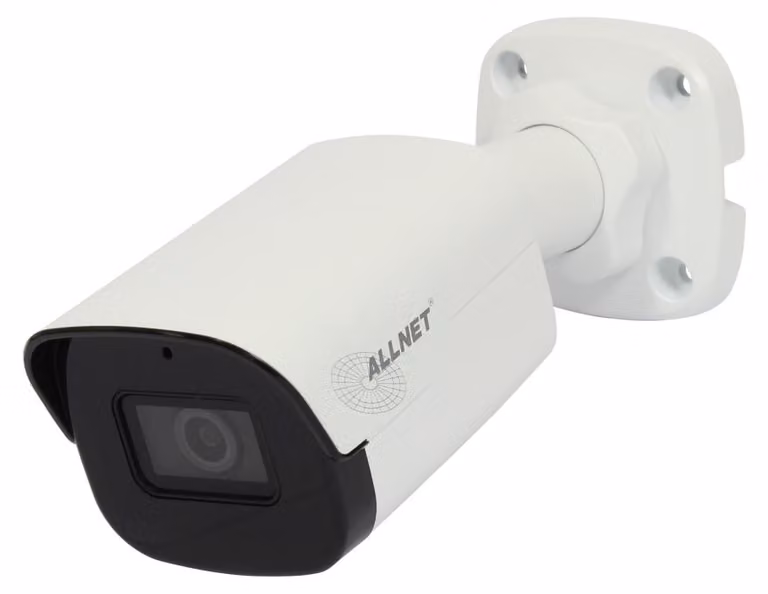 Telecamera IP Bullet per esterni, 5MP, visione notturna a infrarossi, sensibilità alla luce ridotta, angolo di visione di 79° - Telecamera di rete