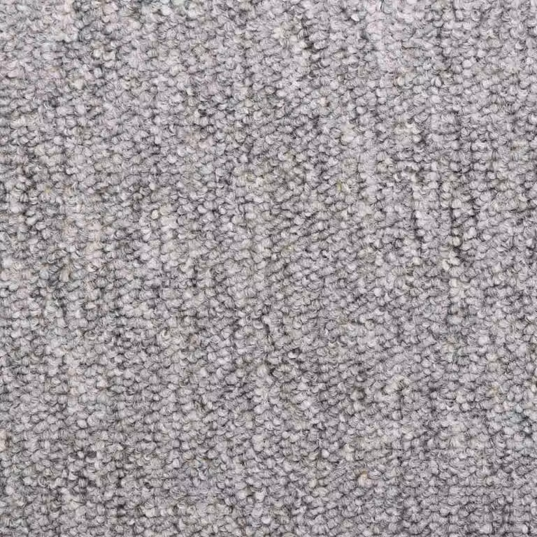 vidaXL Tappetini per scale 30 pz 65x21x4 cm Grigio chiaro