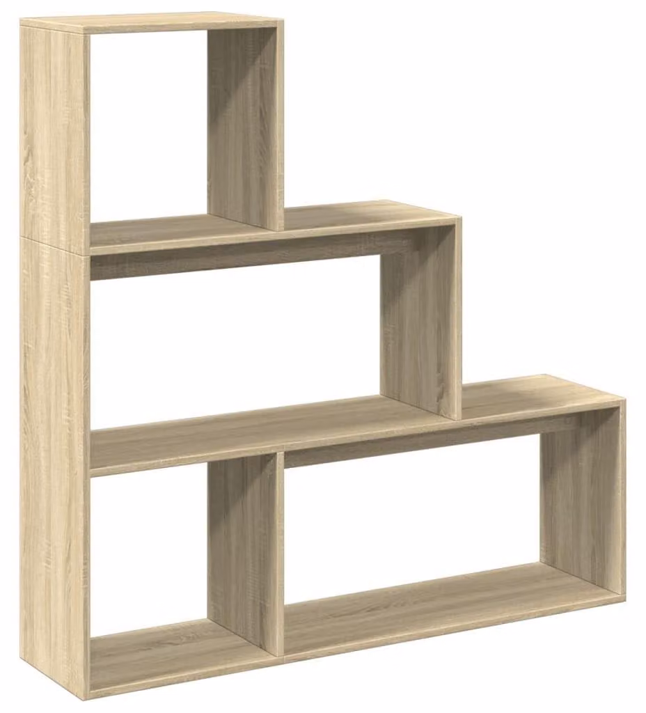 Scaffale divisorio Sonoma Eiken con 3 ripiani