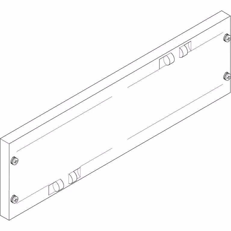 Piastra di copertura ABN 500x150 mm 2FB/1RE chiusa (10 pezzi) FAG21N10
