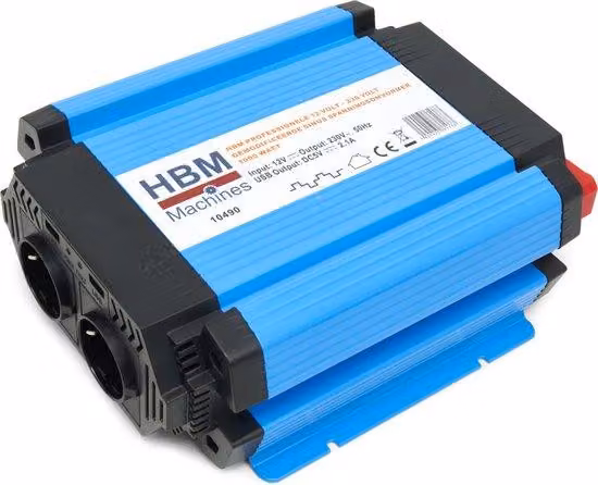 Convertitore di tensione professionale da 12 Volt a 230 Volt, onda sinusoidale, 1000 Watt