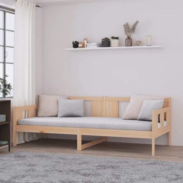 The Living Store Letto da giorno in pino massiccio 90x200 cm