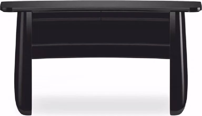 Casa Padrino scrivania / toeletta nera 155 cm - Mobili