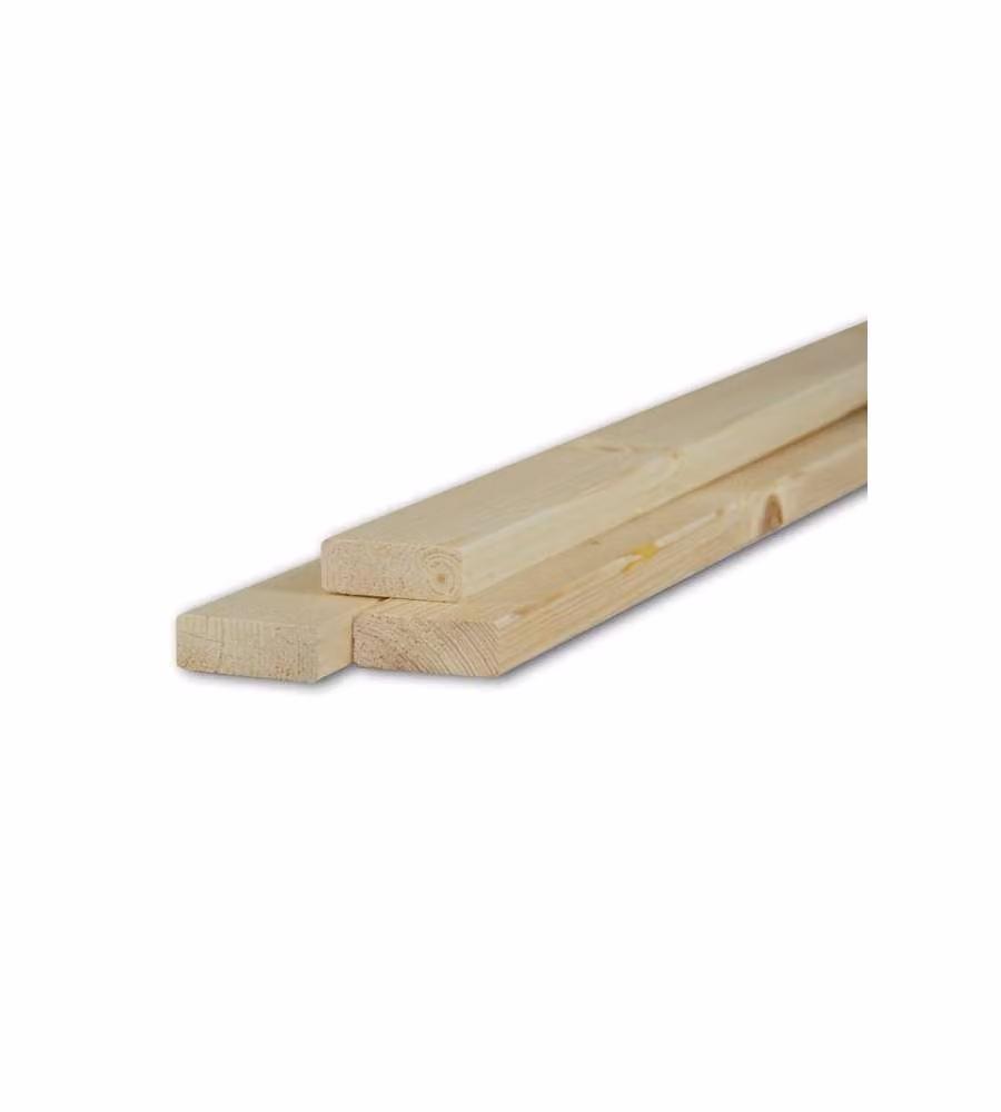 Pircher Listelli Abete Piallati 20x55x1000 mm - Legno Piallato per Fai-da-te