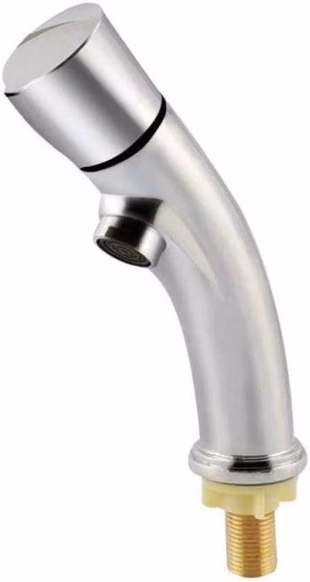Pompa per acqua fredda - Per cucina e bagno - Realizzata in lega di zinco - Adatta a tubi da 20 mm - Finitura dorata