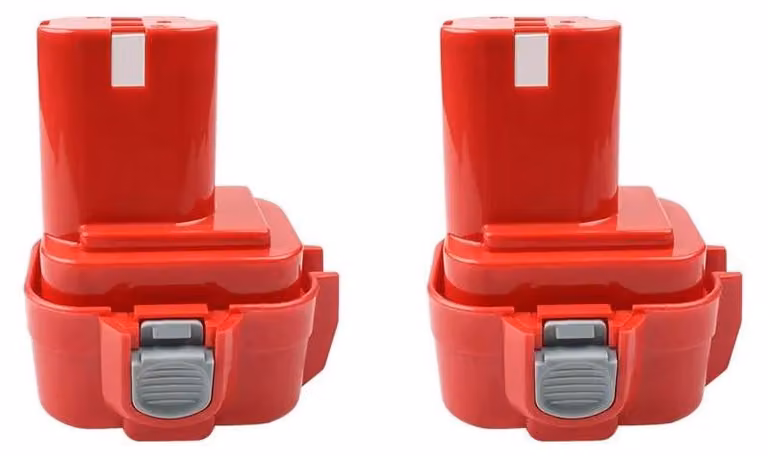 Batteria da 9,6 V, 4000 mAh - Batteria di ricambio Ni-MH, compatibile con i modelli PA09, 9120, 9122, 9134, 9135 - Adatta per utensili elettrici - Confezione da 2