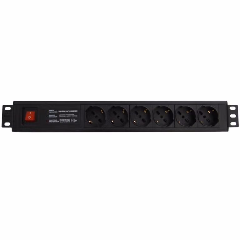 WP WPN-PDU-I06-06 Protezione di tensione nera 6 uscite CA 250 V