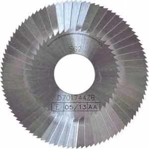 Fresa Duplicatrice Silca Colore Argento Dimensioni: 80 x 1,5 x 22 mm