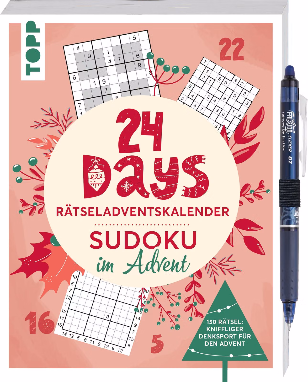 24 GIORNI RÄTSELADVENTSKALENDER - Sudoku nell'Avvento