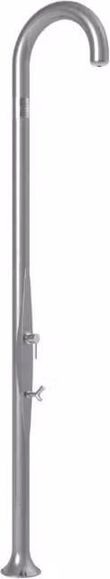 Doccia Tradizionale Funny Yin Top Line Arkema Design in Polietilene con Lavapiedi Colore Argento Cv-T125-Tl/1300