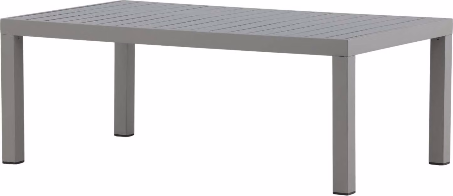 FURNLUX Tavolino da esterno Copacabana Grigio Verde 70cm / Colore principale: Grigio / Dimensioni: 70 x 120 x 45 cm