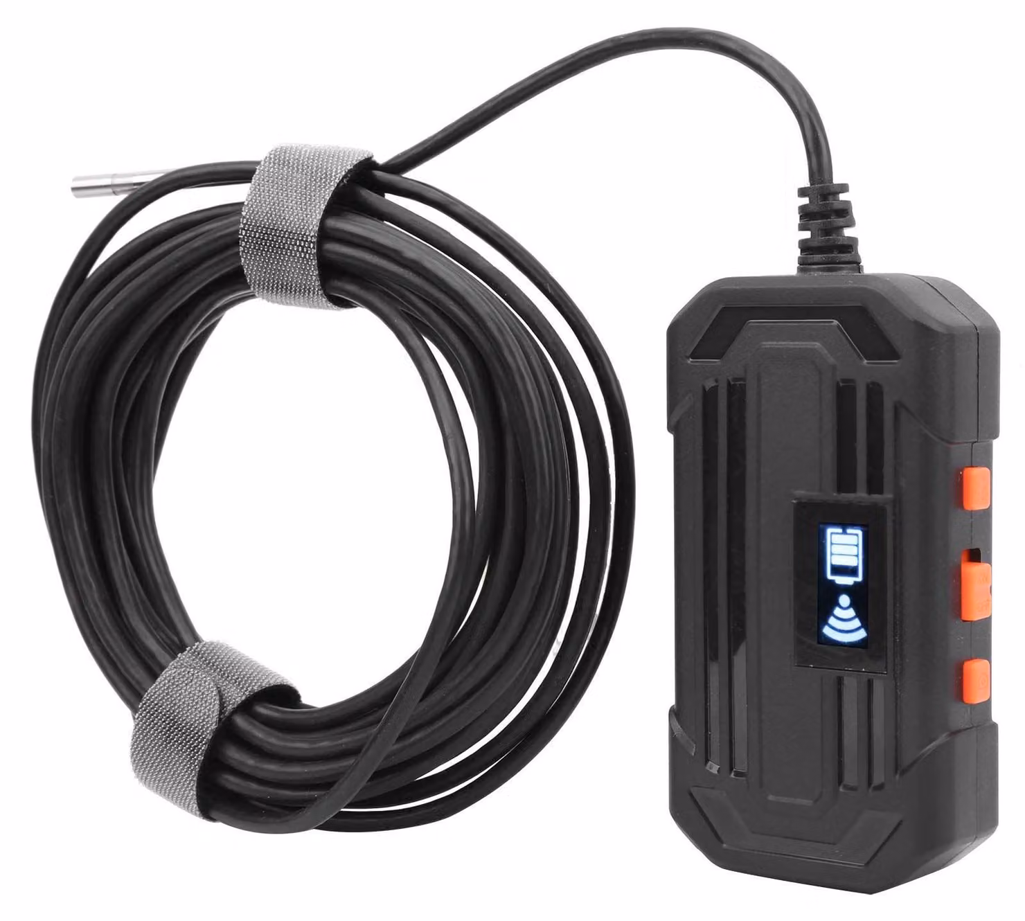 Endoscopio industriale Wi-Fi 1080P da 3,9 mm con 6 luci a LED, lunghezza del cavo 5 metri