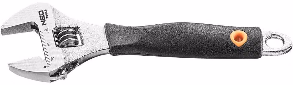 NEO TOOLS Chiave regolabile da 150 mm, gamma 0-23 mm