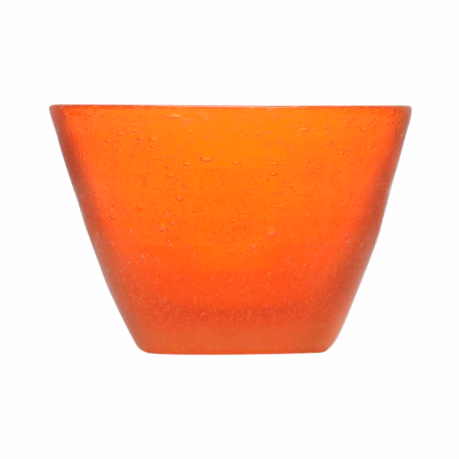 Coppa piccola Memento Glass in vetro, Arancione, 4 pezzi