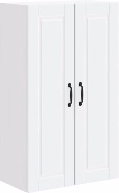 Pensile da cucina PORTO bianco con ante a battente e ripiani interni L: 60 cm, P: 31 cm, H: 100 cm