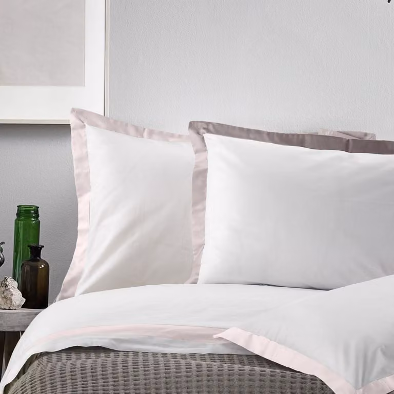 Set Completo Lenzuola DANY Rosa-perla 160x300 cm