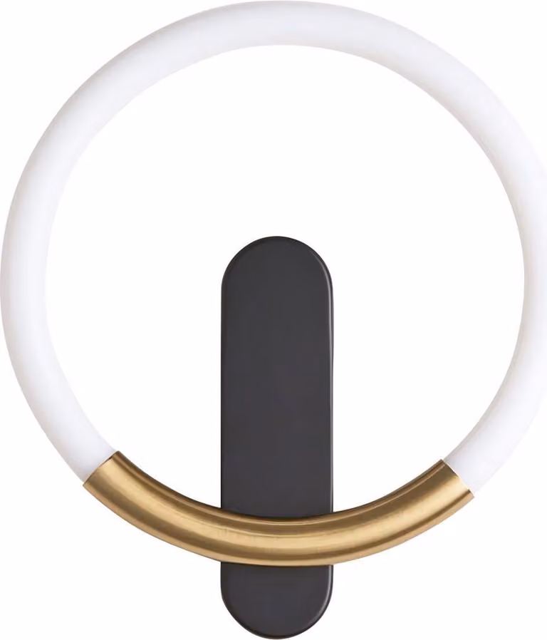 Lampada A Sospensione Toolight Lhj068-W Black, Brush Gold