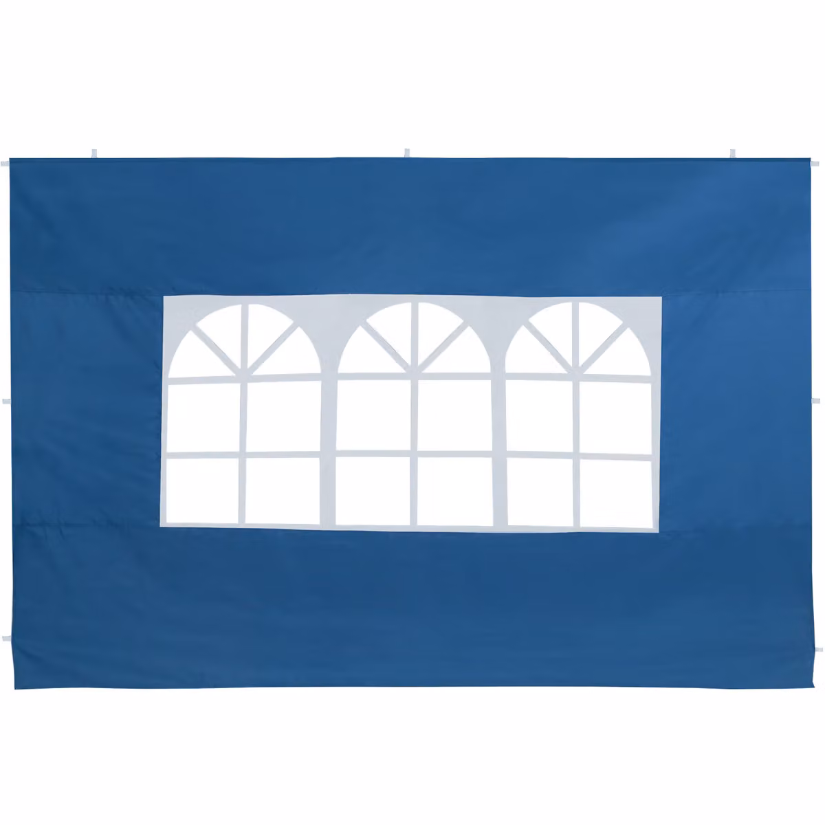 Set di 2 pareti laterali pieghevoli per padiglione Deuba® in poliestere blu, L: 300 cm, H: 200 cm – 4