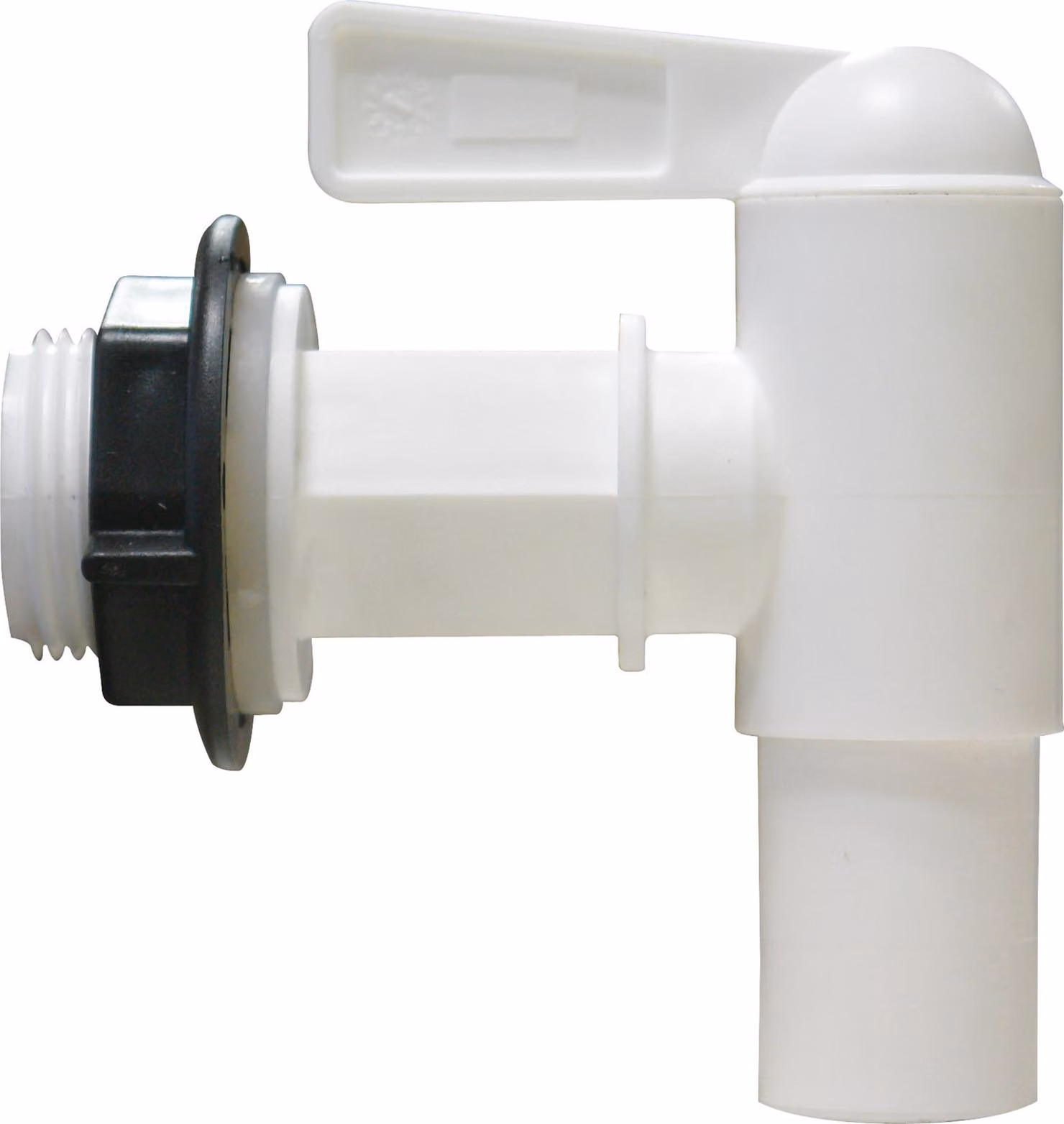 Graf Otto Auslaufhahn f. Regentonne 220-500l, Wasserhahn Kunststoff 3/4", 19 mm