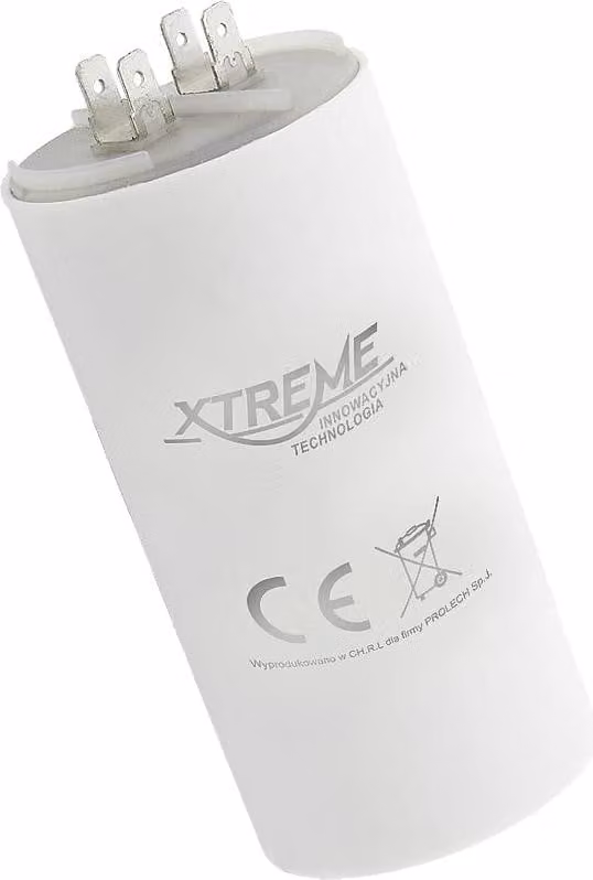 Condensatore motore Xtreme (80µF, 450 VAC, spina)
