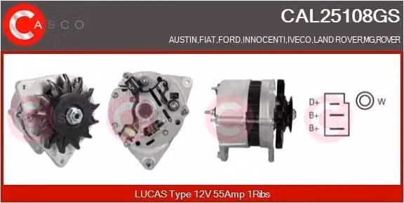 Alternatore 55A