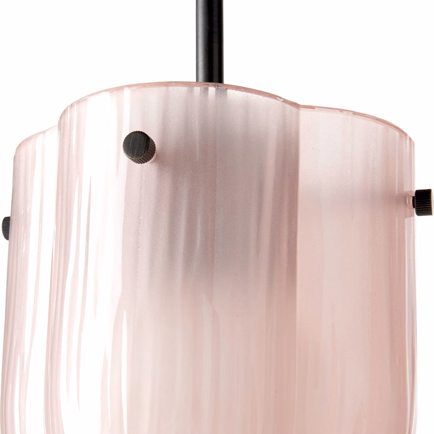 GUBI Lampada a sospensione Seine, dimmerabile, Violetto / Fucsia / Rosa, Soggiorno / Sala da pranzo, Vetro, Design, Lampada a sospensione