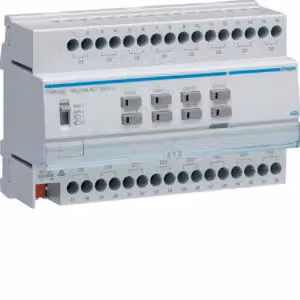 Attuatore di commutazione KNX a 16 posizioni o attuatore per tapparelle a 8 posizioni TYM616D