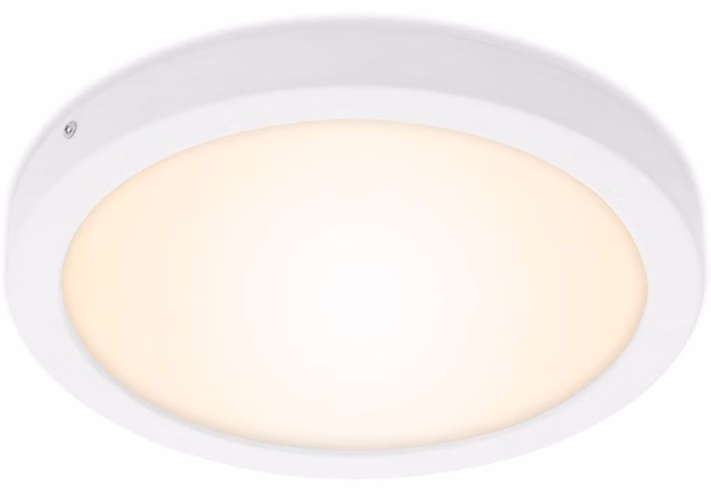 Lampada a LED da incasso 3000K IP20 21,4 W bianco metallo-plastica Ø30 cm Briloner