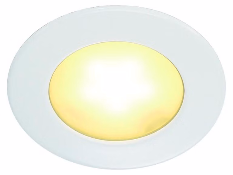 Luce da incasso DL 126 LED rotonda bianco 3000K
