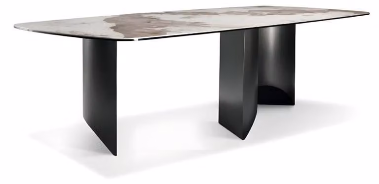 Esstisch Beige Esszimmer Tische Modern Luxus Tisch Elegantes Design