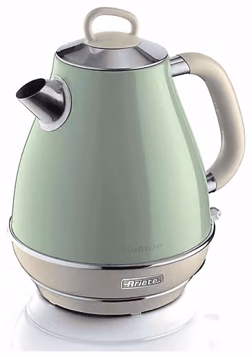 Bollitore Vintage Ariete in Plastica Verde da 1,7 l