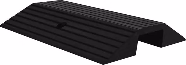 Set di 3 Rampe per Soglia a Ponte in Gomma Nera CFW5255751 L: 49 cm, P: 40 cm, H: 8 cm – 1