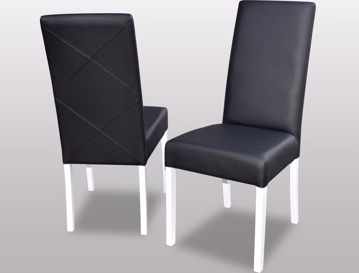 Luxus Design Polster Stuhl Stühle Sitz Lehn Büro Esszimmer Massiv Holz K2