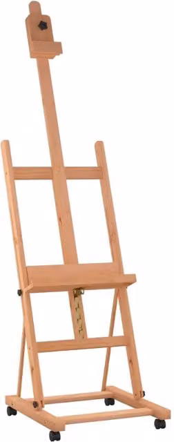 Cavalletto DESIGN IN in legno massello di faggio marrone L/P/H: 55 x 53,5 x 178 cm CFW4415973