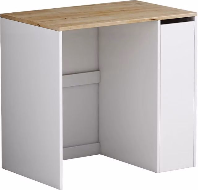 Mobile lavatrice Lavik Vicco Bianco con 3 scomparti e ripiani interni L: 60,0 cm, P: 25,2 cm, H: 93,5 cm, P: 88,5 cm