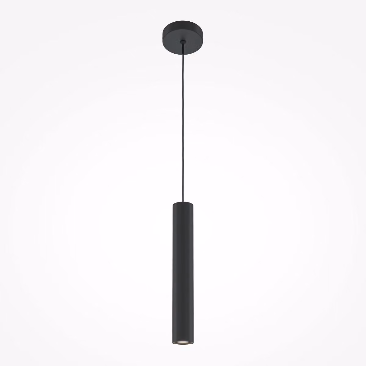 Lampada a sospensione a tubo corto PRO FOCUS nera 1xGU10x6W in alluminio, dimensioni: 340x6x6 cm, IP20 Maytoni