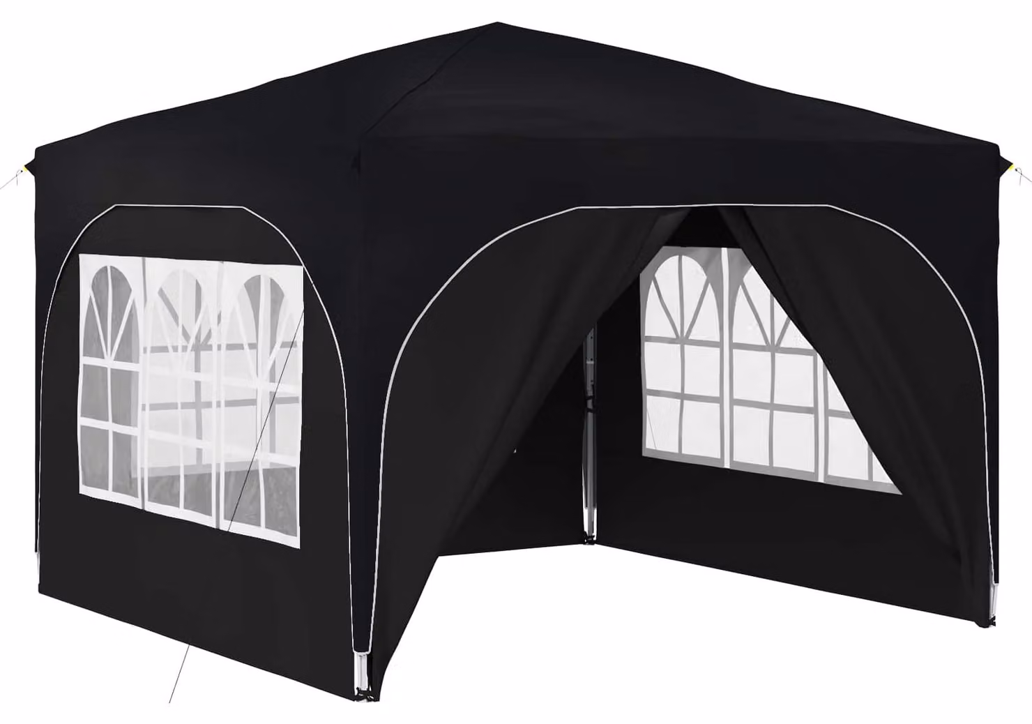 Tenda per feste a pop-up 290 x 290 x 245 cm Antracite