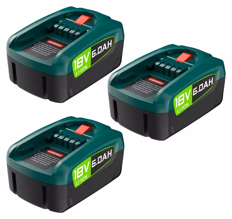 Batteria di ricambio, capacità 3800 mAh, compatibile con utensili elettrici da 18 V, 3 6000 mAh, 18 V-g