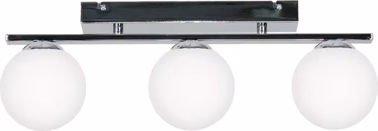 Lampada Da Soffitto Cromo Vetro Lampada Ball Led E14 Forest 13-492